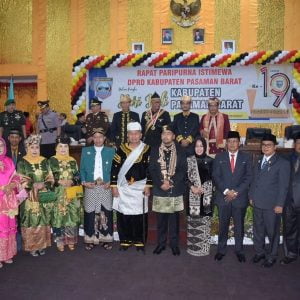 Sidang Paripurna DPRD Pasaman Barat Sambut HUT Ke-19, Ketua DPRD Erianto: Terima Kasih pada Pimpinan Terdahulu