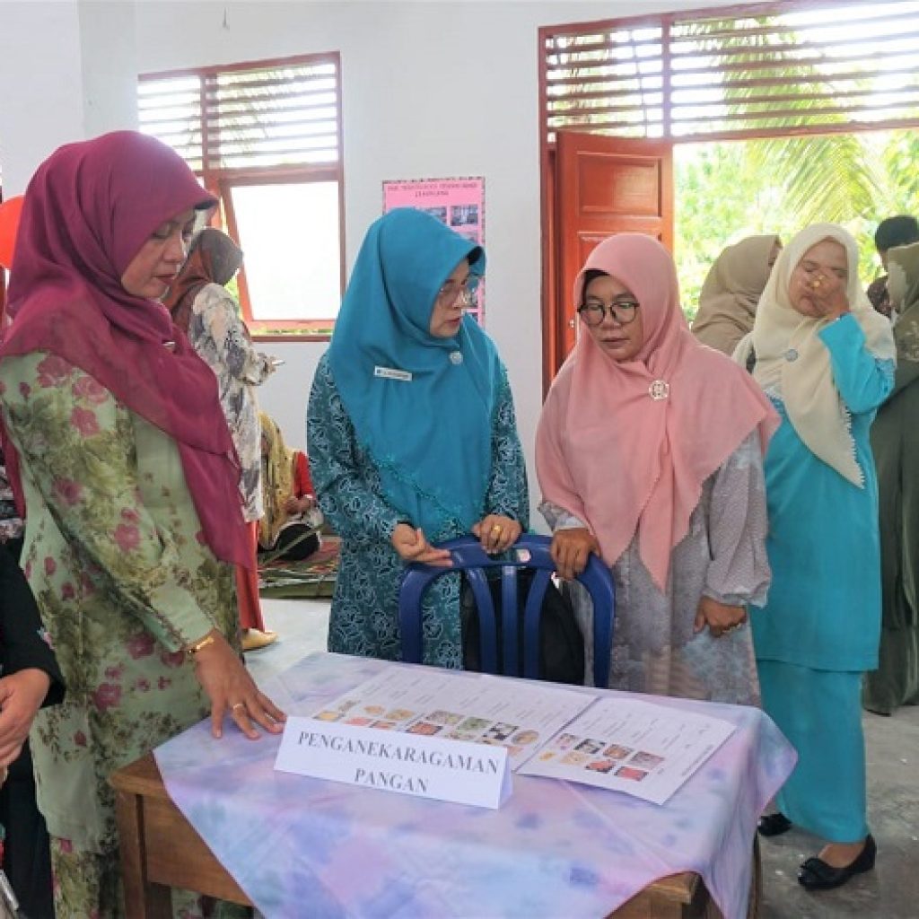 TP PKK Pasbar Lakukan Penilaian Lapangan Terhadap 2 Posyandu di Kecamatan Luhak Nan Duo
