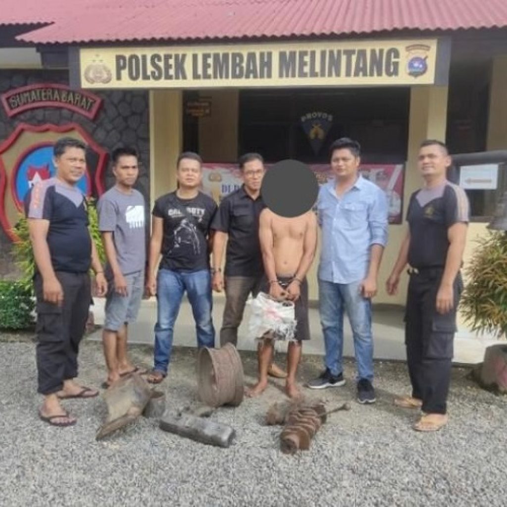 Tersangka Pencurian Onderdil Mobil Berhasil ditangkap Polsek Lembah Melintang