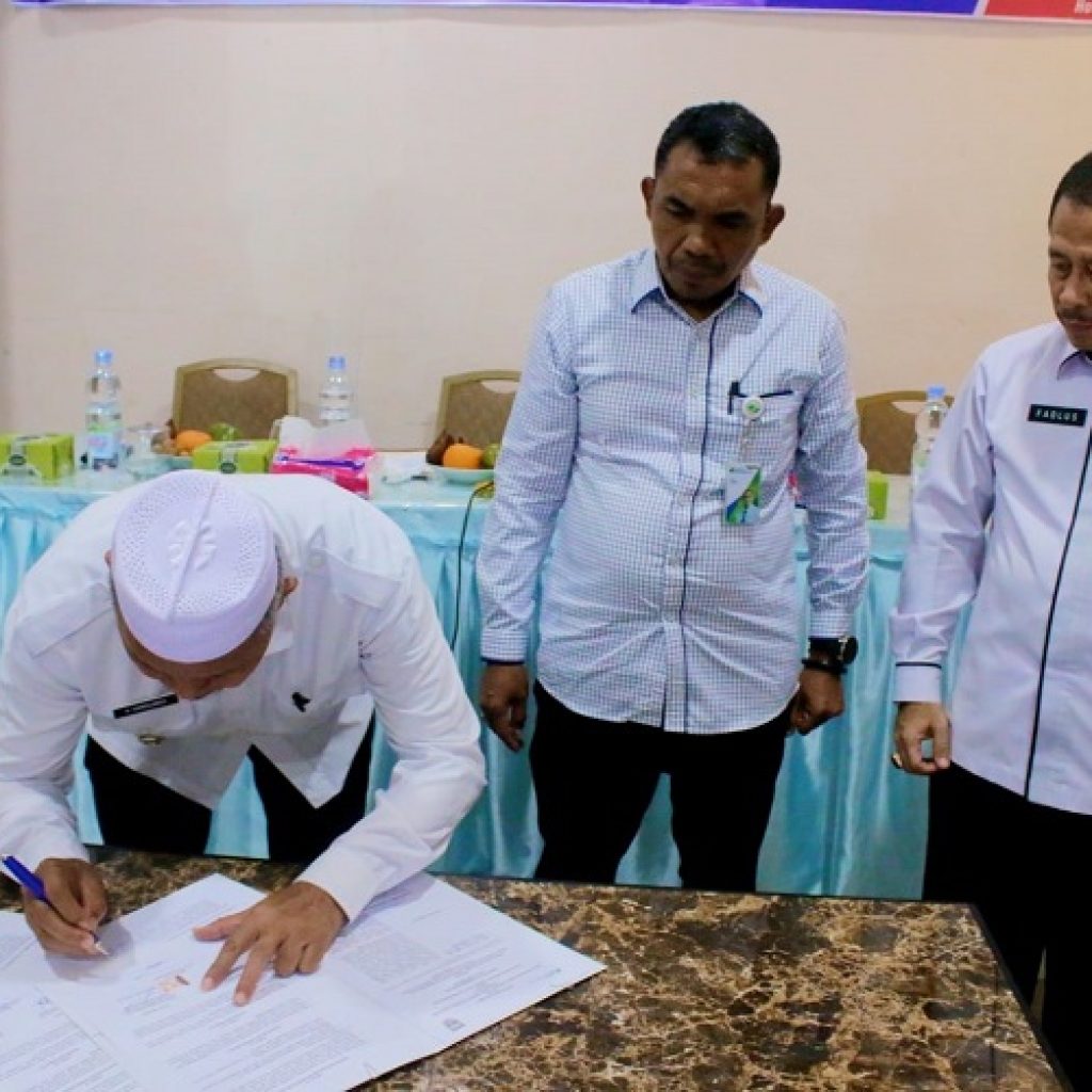Upayakan Peningkatan Kepesertaan, BPJS Ketenagakerjaan Pasbar Jalin Kerjasama dengan Pemkab Pasbar