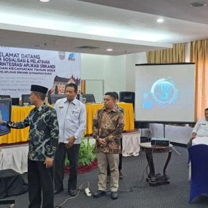 Wakil Bupati Risnawanto Resmi Launching Aplikasi Srikandi Pasaman Barat