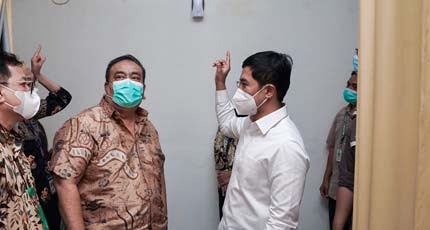Wamenkes Tinjau Kesiapan Layanan KRIS di RSUP dr. M. Djamil