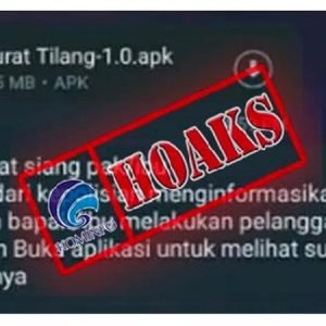 Waspada Penipuan ! Surat Tilang.apk, Pesan Berantai Mengatasnamakan Polri Meminta Unduh Aplikasi