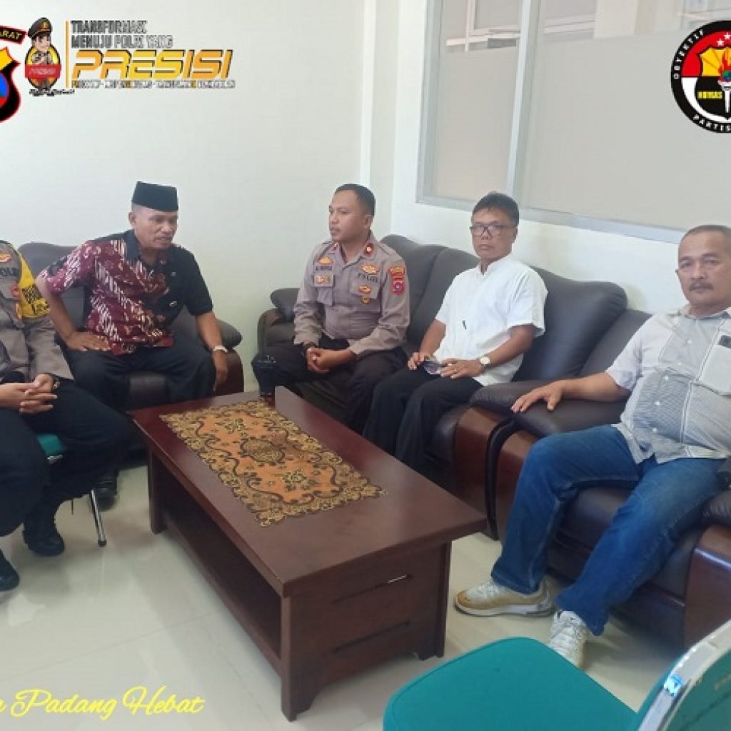 Jalin Silaturahmi, Kapolsek Bungus Teluk Kabung kunjungi berbagai Lintas Sektoral