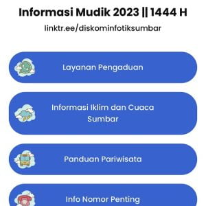 Jelang Idul Fitri 1444 H, Pemprov Sumbar Luncurkan Layanan Mudik Digital