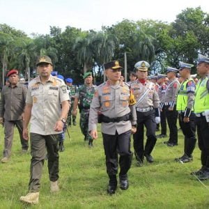 Kapolda dan Wagub Sumbar Pimpin Apel Gelar Pasukan Operasi Singgalang 2023