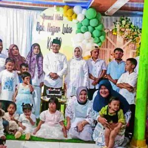 Najjar Lubis, Santuni 5.000 Anak Yatim dan Anak dari Keluarga Tak Mampu