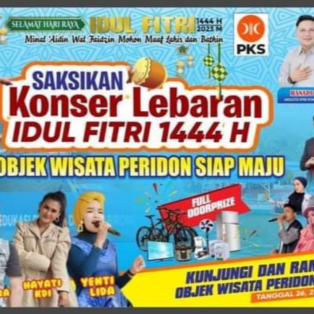 Wisata Peridon Siap Maju Gelar Konser Lebaran