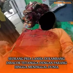 Pembacokan di Pesisir Selatan, Pria Lansia Tewas dan Pelaku diduga Sembunyi dalam Hutan