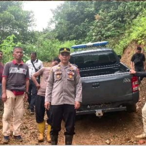 Stop PETI, Kapolres Pasaman Barat Tinjau Aktifitas Tambang Emas Illegal Diwilayahnya