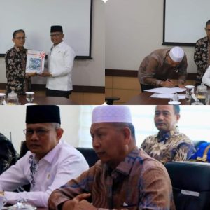 Pemkab Pasbar Raih Opini WTP 7 Kali Berturut-turut, Bupati Hamsuardi Didampingi Ketua DPRD Pasbar Terima LHP