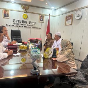 Bupati Hamsuardi Lakukan Kunjungan ke Dirjen PSP Kementerian Pertanian RI Terkait Prasarana dan Sarana Pertanian di Pasbar