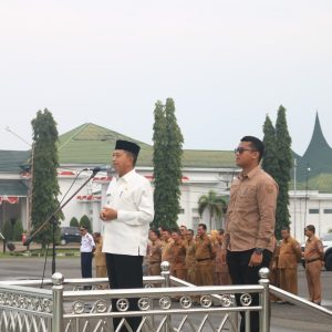 Pemda Pasbar Gelar Apel Gabungan, Wabup Risnawanto Tekankan Beberapa Poin Penting