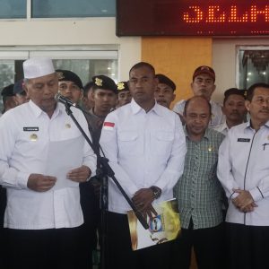 Bupati Hamsuardi Jawab Tuntutan Masyarakat Korban Gempa Pasbar