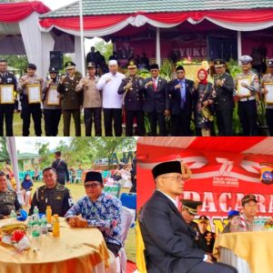 Ketua DPRD Pasaman Barat didampingi dua Wakil Ketua DPRD Hadiri Upacara HUT Bhayangkara ke-77