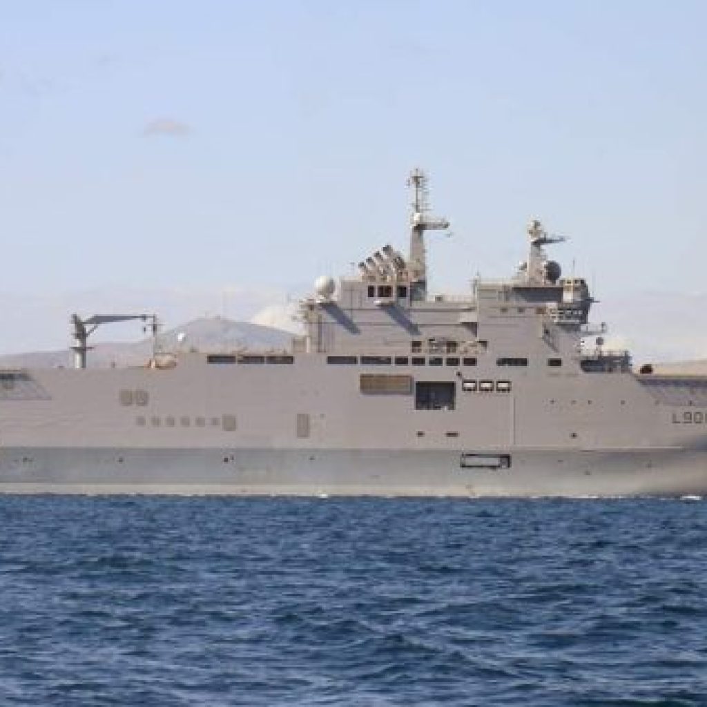 Kapal Serbu Amfibi Tonnerre Milik Prancis Bantu Gaza Palestina