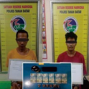 Satuan Narkoba Tangkap Dua Tersangka Pengedar Narkoba