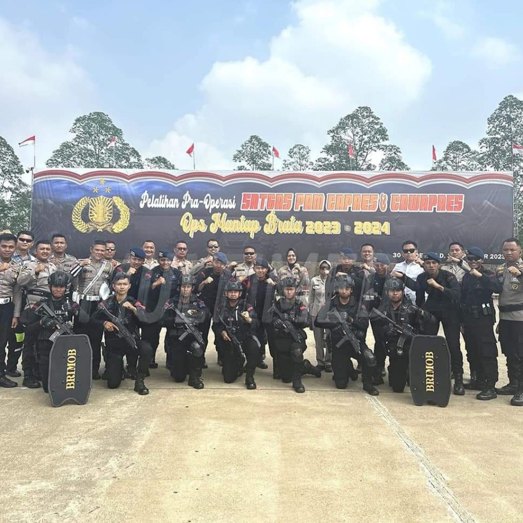 Polri menggelar Latihan Pra Operasi Satgas