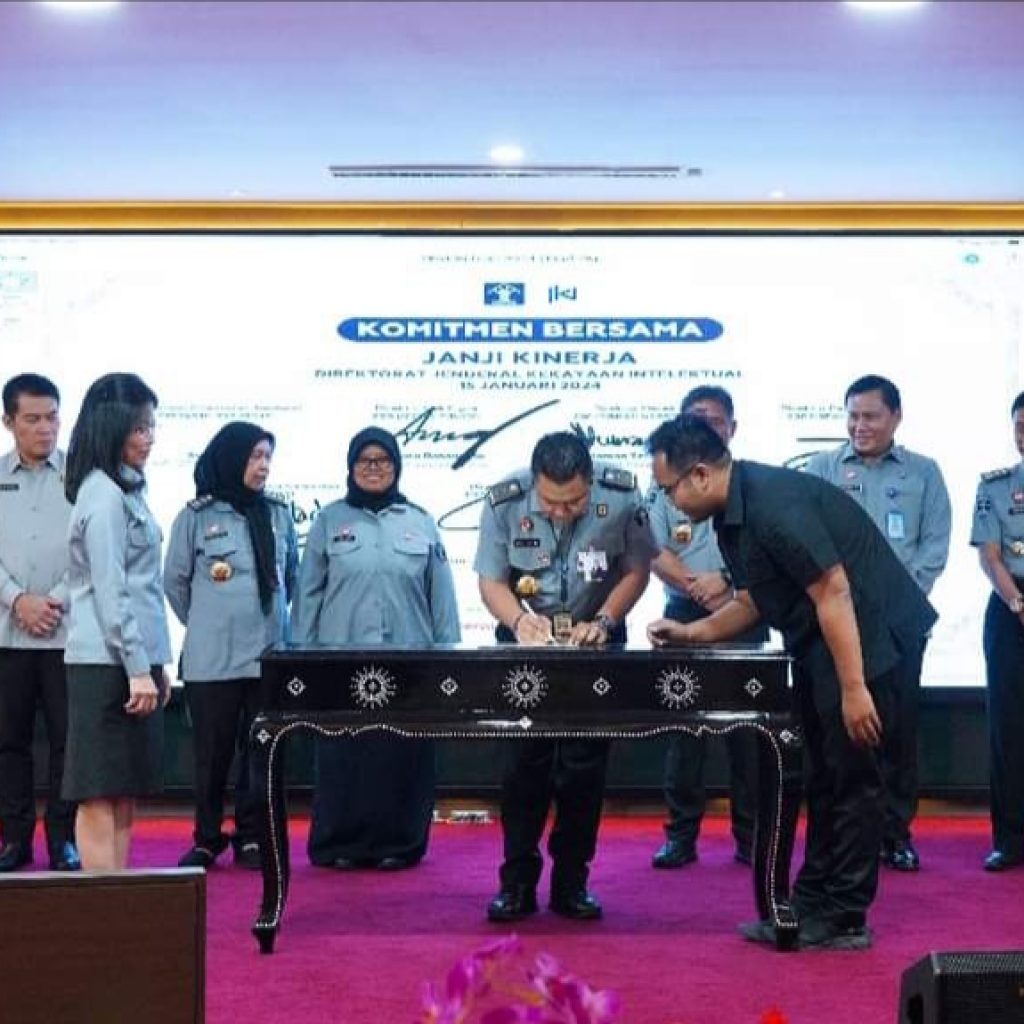 DJKI Komitmen Tingkatkan Kinerja Dalam Pelindungan Kekayaan Intelektual 2024