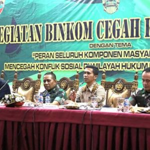 Pembinaan Komunikasi Cegah Konflik Sosial