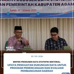 Dinas Komunikasi Dan Informatika Kabupaten Agam Membentuk Pokja Pengelolaan Data Statistik Sektoral