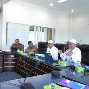 Bupati Hamsuardi Hadiri Rapat Evaluasi Perencanaan Dan Penganggaran Program Prioritas Nasional Tahun 2023 Di Pasbar