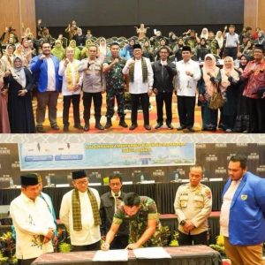 Hendri Septa Tanda Tangani Pernyataan Sikap Bersama Untuk Ciptakan Suasana Kondusif Selama Ramadhan