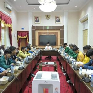 Gubernur Sumatera Barat Mengapresiasi Aliansi Badan Eksekutif Mahasiswa Sumbar