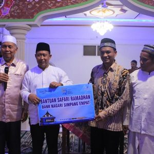 Safari Ramadhan Pemkab Pasbar Dimulai, Bupati Hamsuardi Pimpin TSR Tim 1 Di Masjid Jami’ Al Muhajirin Sakato Jaya Sungai Aur