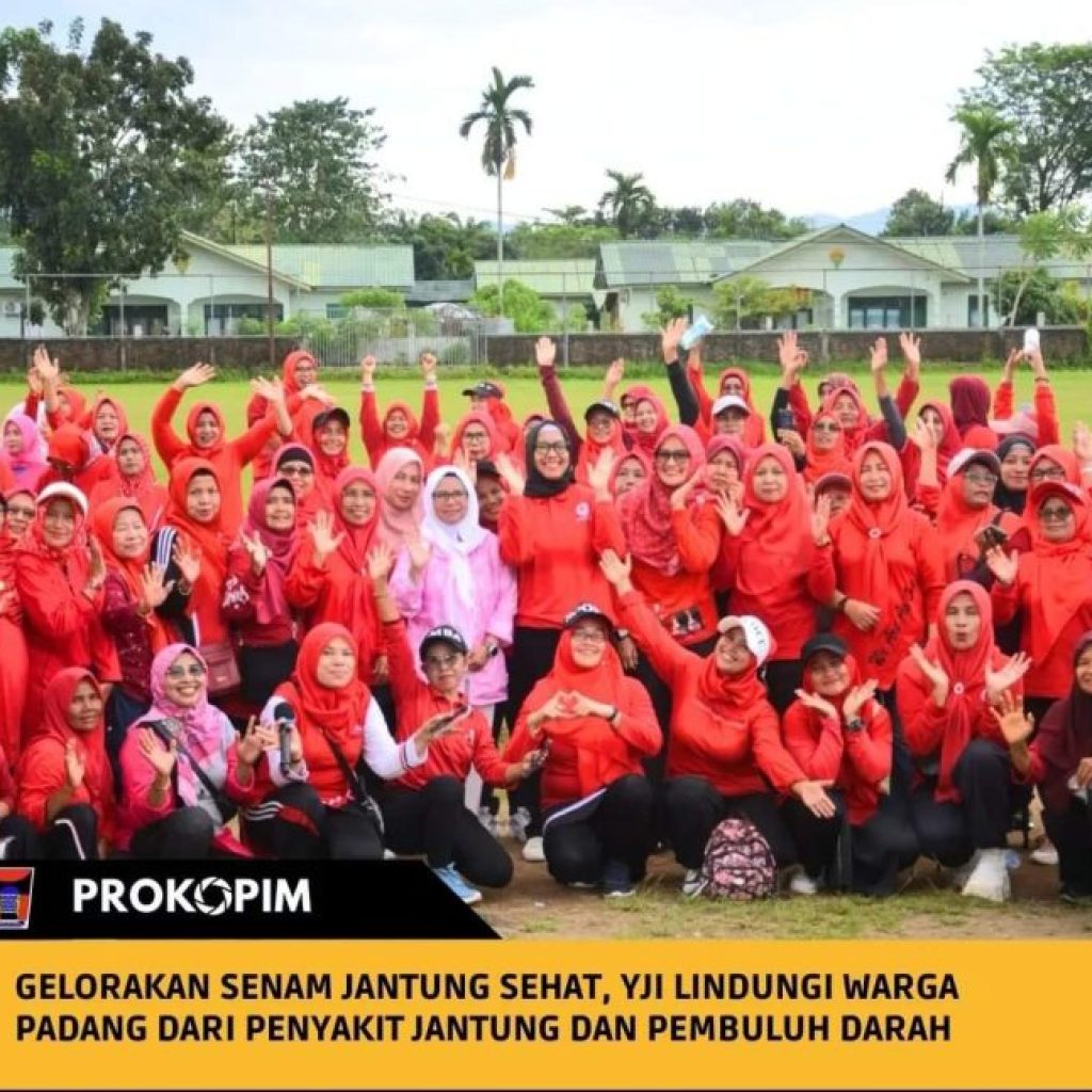YJI Cabang Kota Padang Terus Berupaya Mewujudkan Warga Kota Padang Yang Sehat, Bugar Dan Produktif