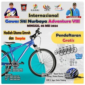 Gowes Siti Nurbaya Adventure Kembali Ditabuh, Catat Tanggalnya!