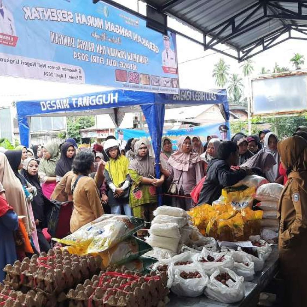 Pemkab Pasbar Gelar Gerakan Pangan Murah Jelang Idul Fitri 2024