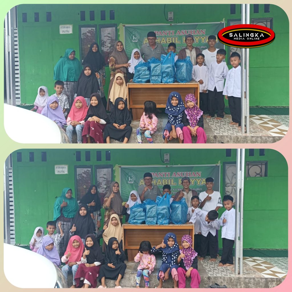 Kunjungan Pemred Dan Dewan Redaksi Salingka Media Ke Panti Asuhan