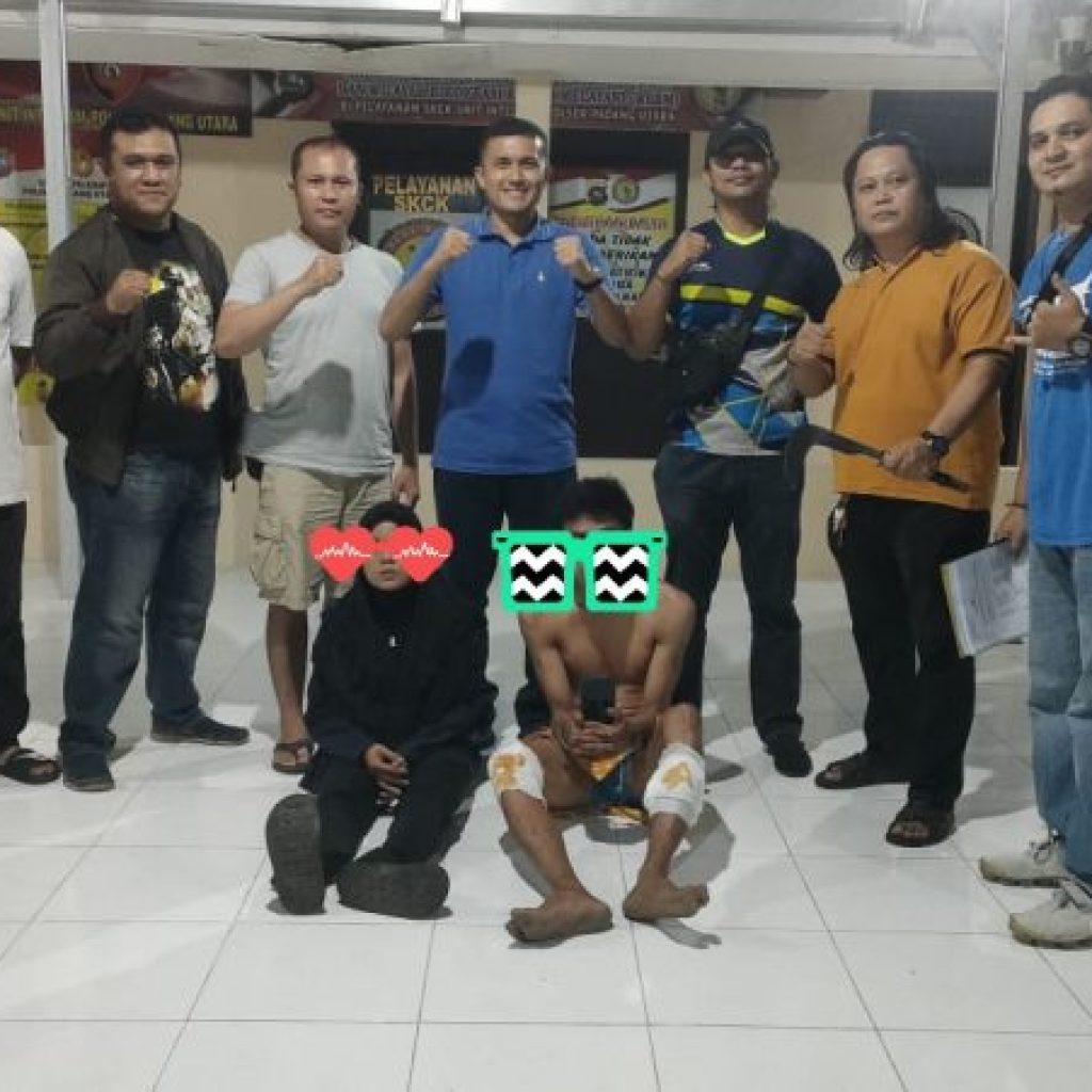 Sepasang Mantan Suami Istri Diringkus Tim Aligator Polsek Padang Utara