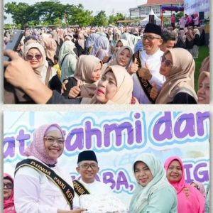 Wali Kota Padang dan Bunda Paud Kota Padang Pamit dengan Guru-Guru PAUD