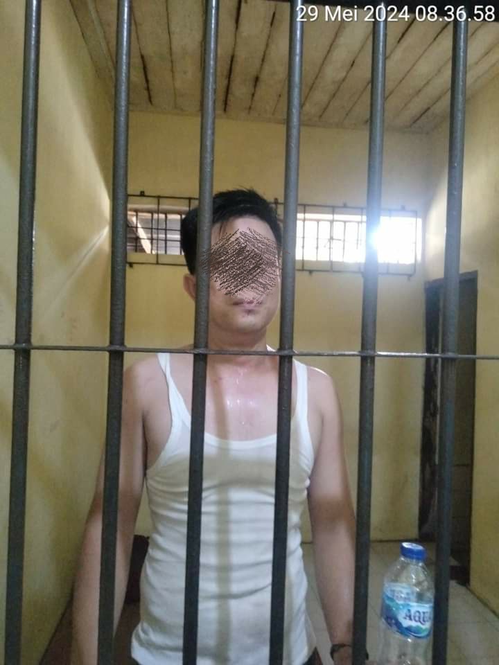 Pelaku Curanmor R4 Diamankan di Depan Polsek Bungtekab