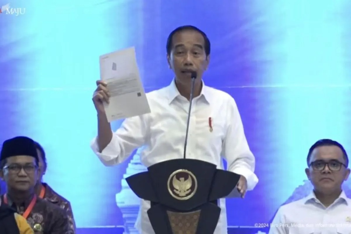 Presiden Jokowi: Mafia Tanah Mereda dengan Masyarakat Pegang Sertifikat Tanah