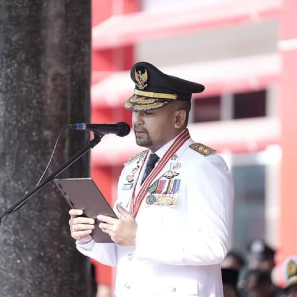 Upacara Peringatan Hardiknas 2024 di Sumbar: Wagub Audy Baca Sambutan dari Mendikbud dan Mendagri pada Hari Otda XXXVIII