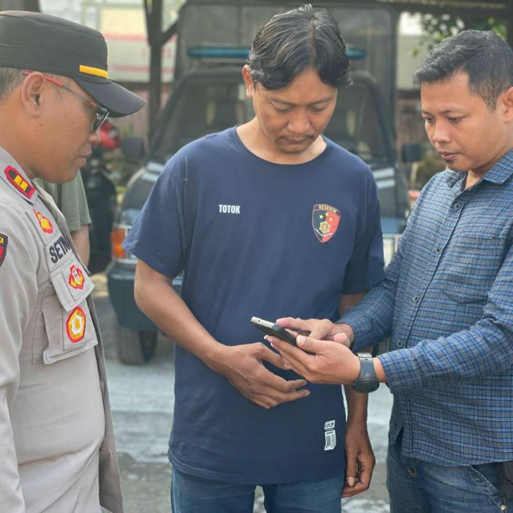 Berantas Judi Online, Polsek Tegowanu Gelar Razia Internal