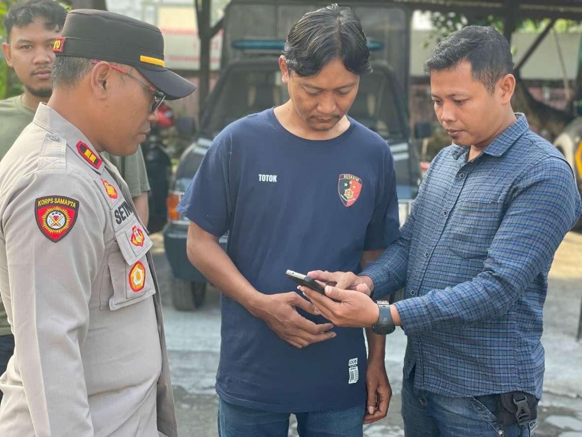 Berantas Judi Online, Polsek Tegowanu Gelar Razia Internal