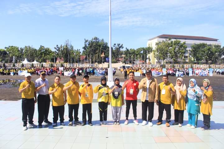 Bupati Hamsuardi Resmi Membuka O2SN dan GSI Kabupaten Pasaman Barat 2024
