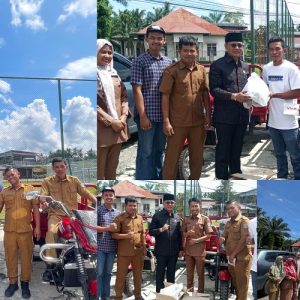 Ketua DPRD Pasaman Barat H.Erianto.SE.SH.MM Serahkan 2 Unit Becak Motor dari Pokir 2023