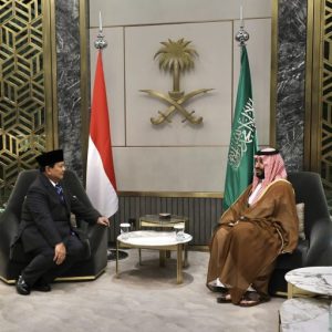 Menhan Prabowo Bahas Isu Global dan Palestina dalam Kunjungan ke Arab Saudi