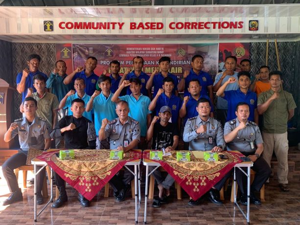 Pelatihan Meubelair Dibuka di Lapas Terbuka Pasaman