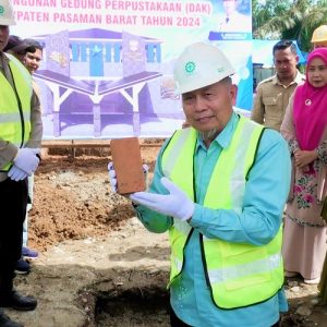 Pemkab Pasaman Barat Dorong Minat dan Budaya Baca dengan Pembangunan Gedung Layanan Perpustakaan