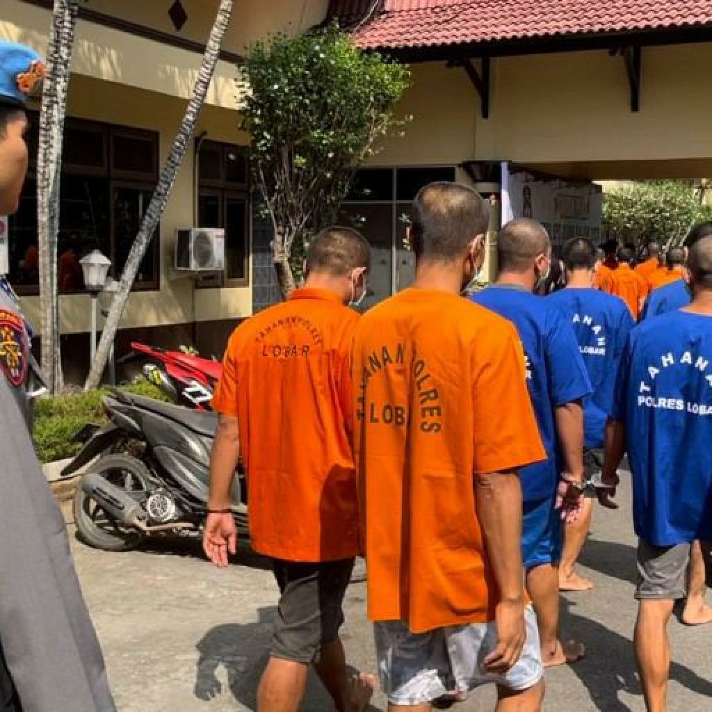 Polres Lombok Barat Tangkap 57 Tersangka dalam Operasi Jaran Rinjani