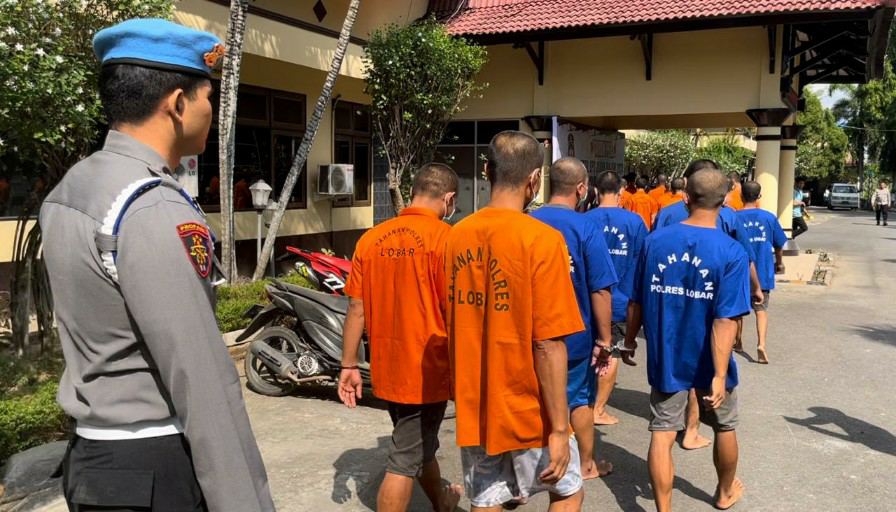 Polres Lombok Barat Tangkap 57 Tersangka dalam Operasi Jaran Rinjani