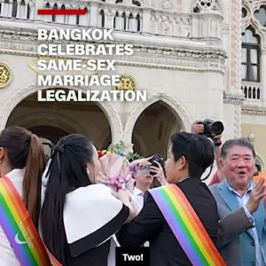 Thailand Menjadi Negara Pertama di Asia Tenggara yang Legalkan Pernikahan Sesama Jenis
