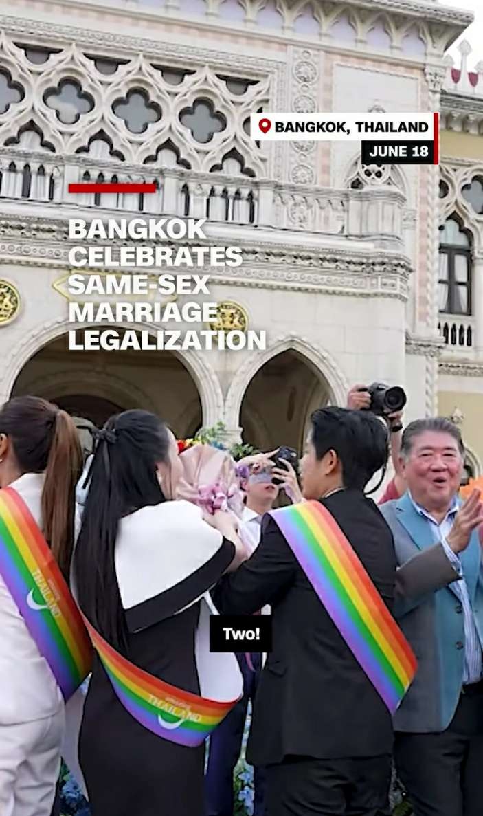 Thailand Menjadi Negara Pertama di Asia Tenggara yang Legalkan Pernikahan Sesama Jenis