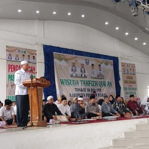 1.333 Hafidz Hafidzah Program Tahfidz Al-Qur’an Tingkat SD dan SMP se-Kabupaten Pasaman Barat Diwisuda